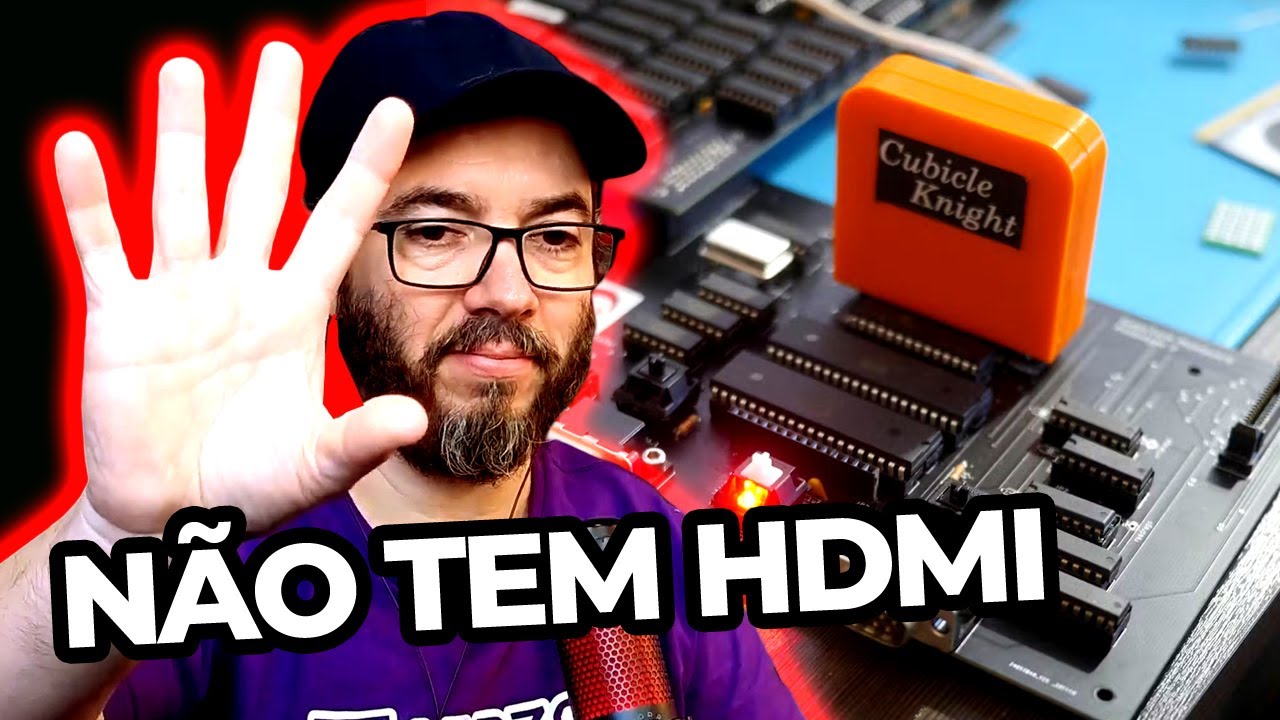 Nem saída HDMI esse novo videogame tem... Game Tank