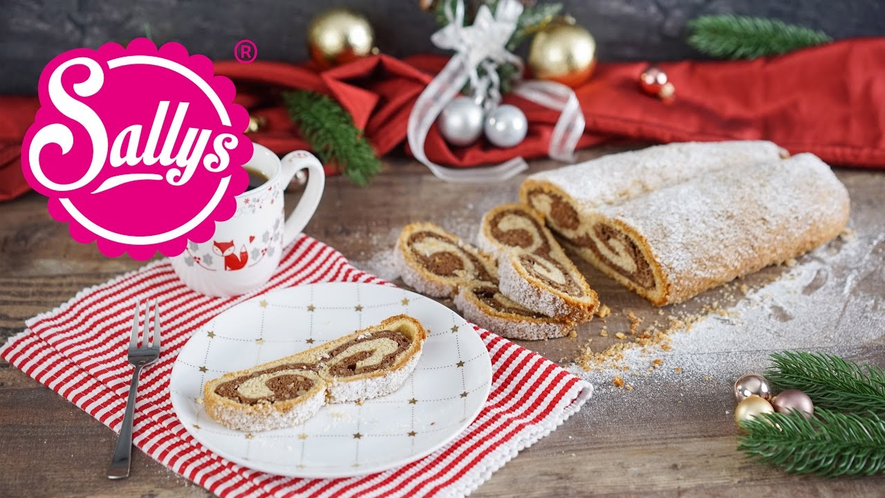 Spekulatiusstollen / Christstollen ohne getrocknete Früchte / Sallys Welt