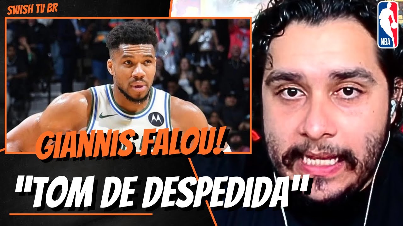 OLHA o que Giannis Antetokounmpo FALOU sobre seu futuro! 