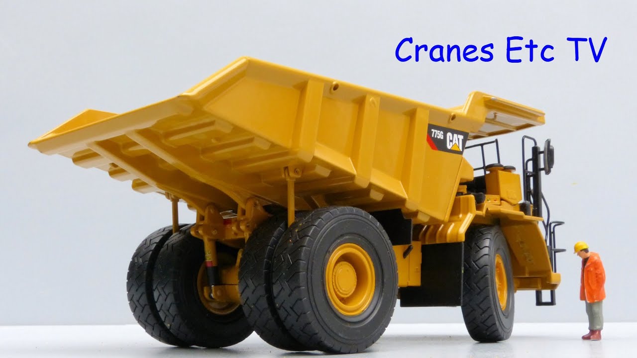 Tonkin Caterpillar 775G Off-Highway Truck by Cranes Etc TV