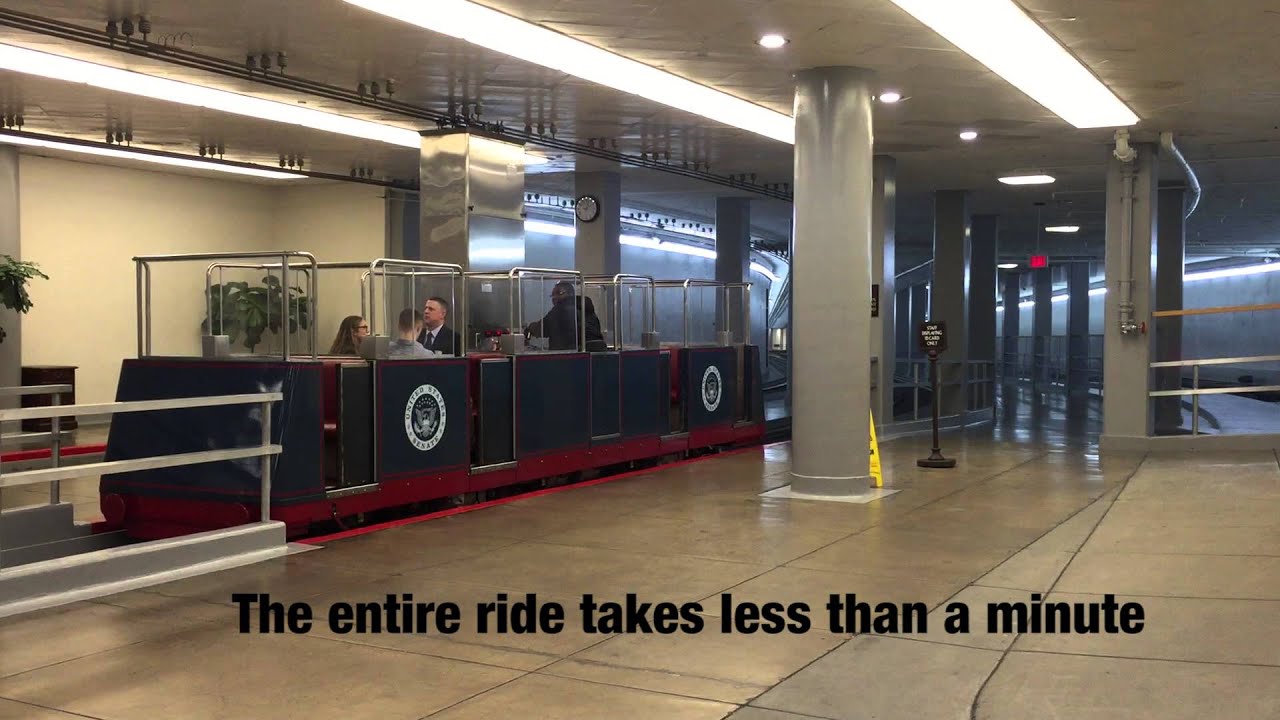 The U.S. Capitol Subway System Beneath Capitol Hill