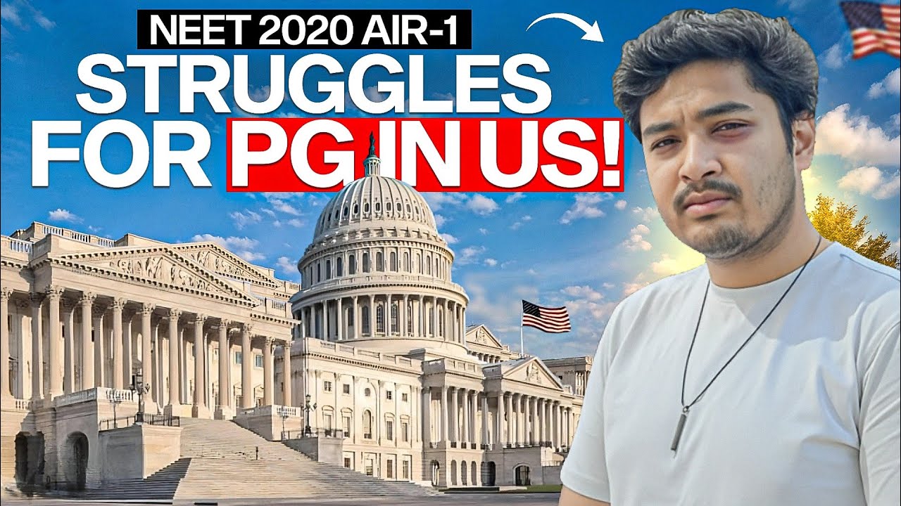 NEET 2020 AIR-1 Finally in USA 🇺🇸 || USMLE || PG Abroad Reality || Ft. @soyebaftabair1 
