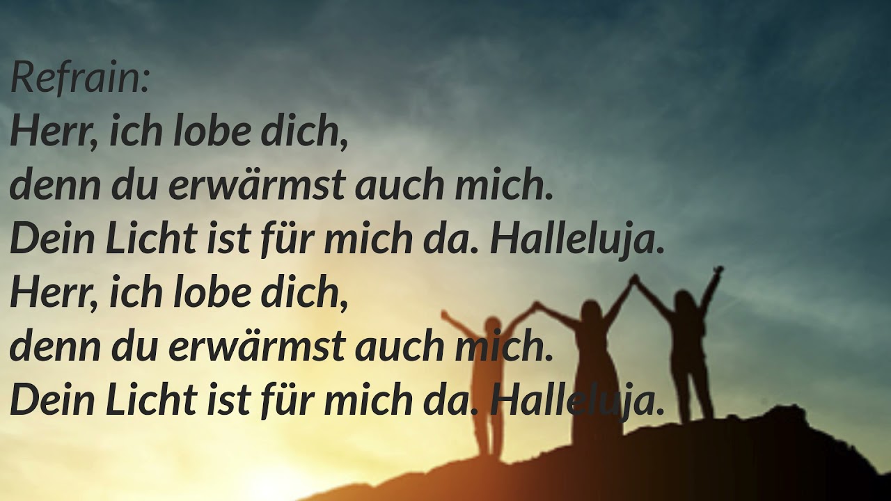 Hell strahlt die Sonne