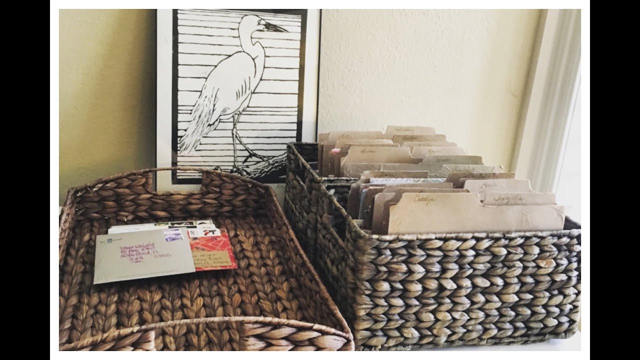 How I Organize Letters From Pen Pals