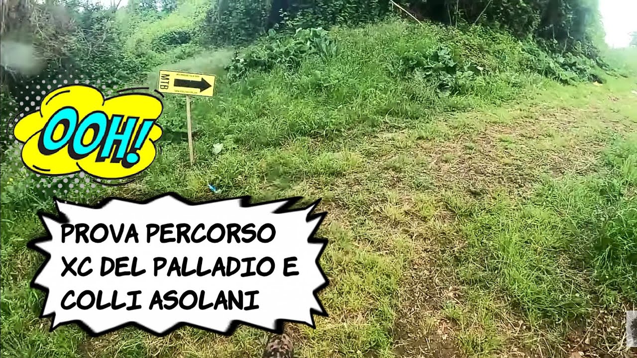 prova percorso XC del Palladio, Veneto Cup, Maser (TV).