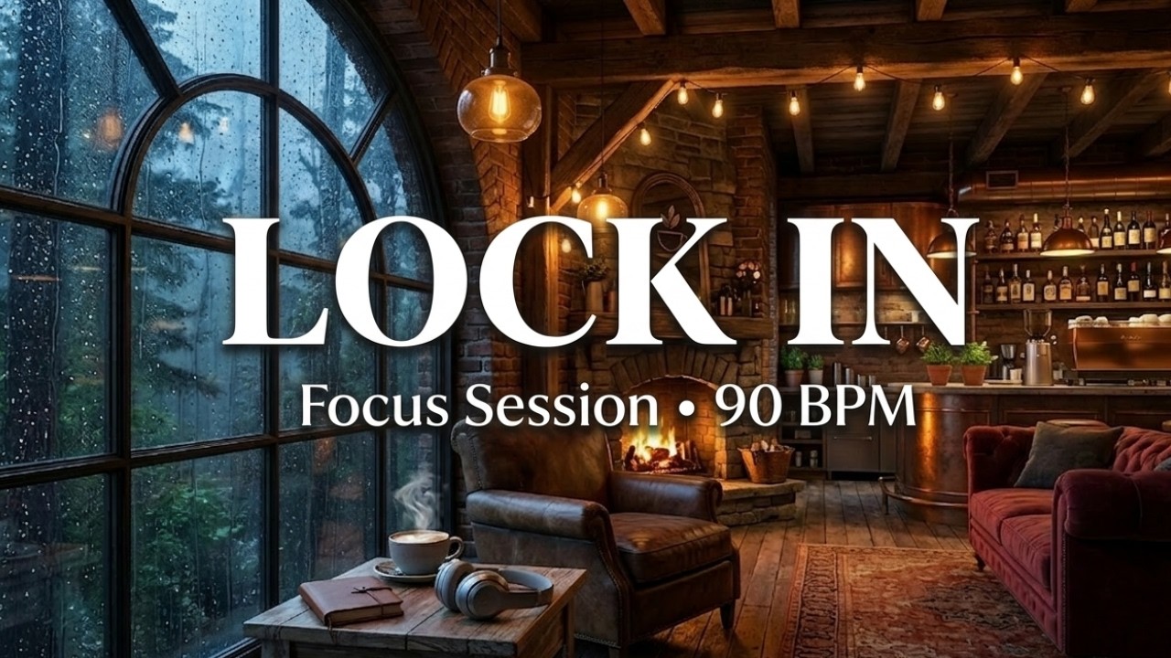 LOCK IN 🔒 Focus Music for Productivity | Minimal Deep Work BGM (90 BPM)