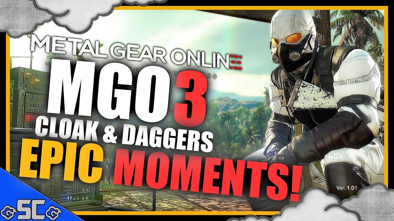 MGO3 | Epic Moments - Kakashi's Cloak & Daggers (TSNE) Montage | Metal Gear Online 3 (MGO) GAMEPLAY