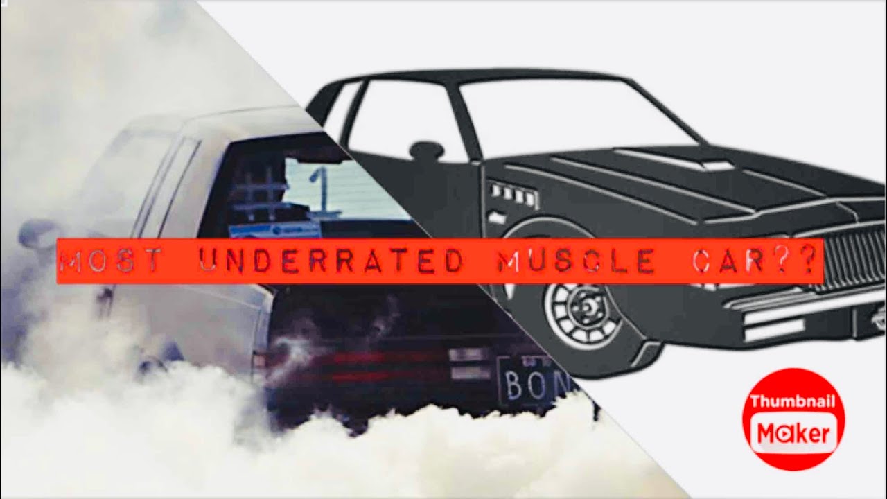 The MOST underrated muscle car!!!! Turbo Buick/ Buick Grand National!!!!!!