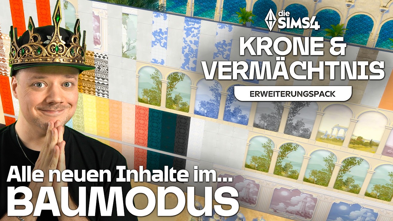 Alle Fenster, Türen,... 👑 Die Sims 4 Krone & Vermächtnis-Erweiterungspack Baumodus-Inhalte 🛠️