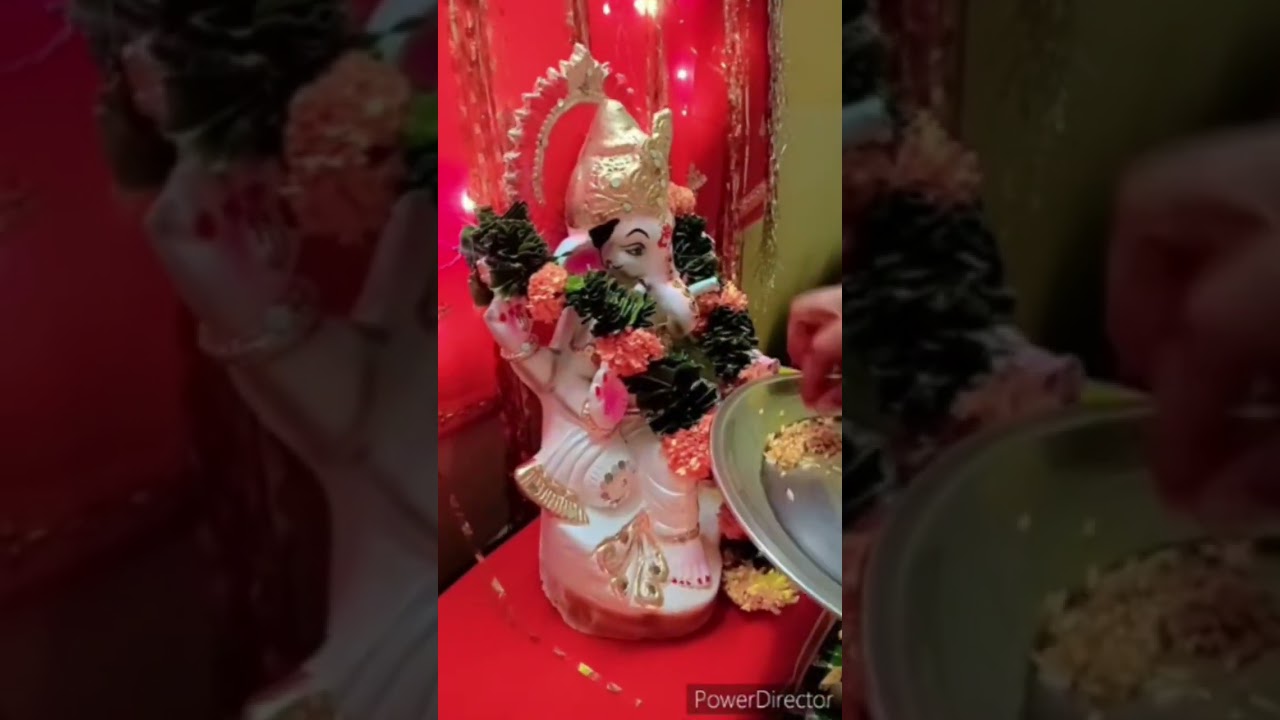 🤗First time Ganesh ji come in  my home 🤗