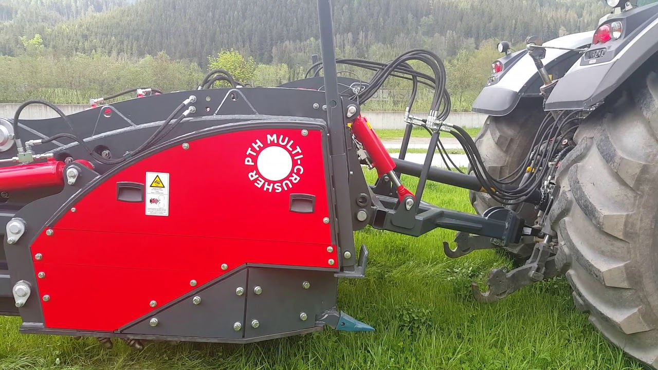 PTH Multi Crusher 1800 & 2200 Brechen Fr&auml;sen Stabilisieren bei Strabag A3 und USA