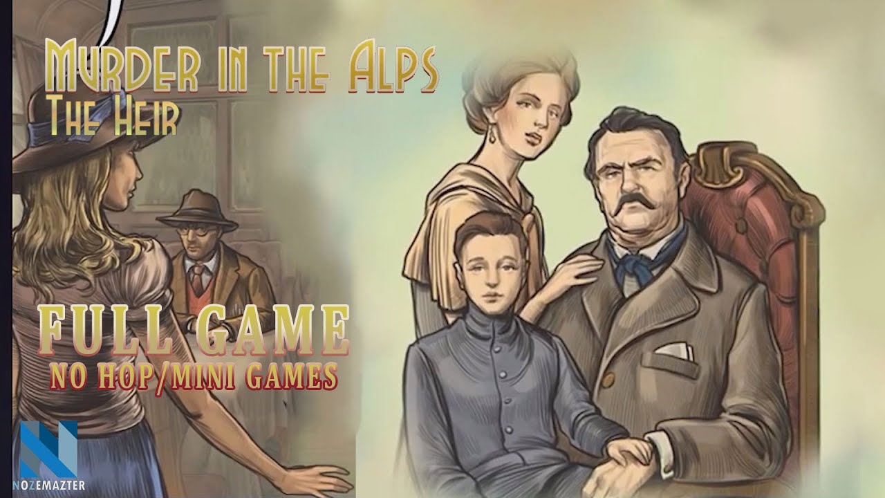 [Full Game] Murder in the Alps: The Heir | No HOP/No Mini Games | Gameplay