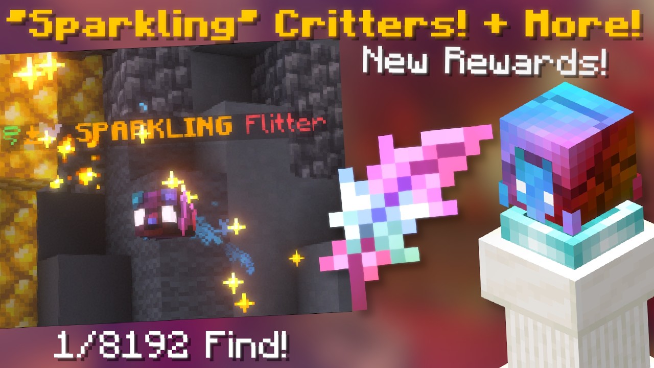 Sparkling Critter Alpha! Rainbow Feather Changes + More! (Hypixel Skyblock News)