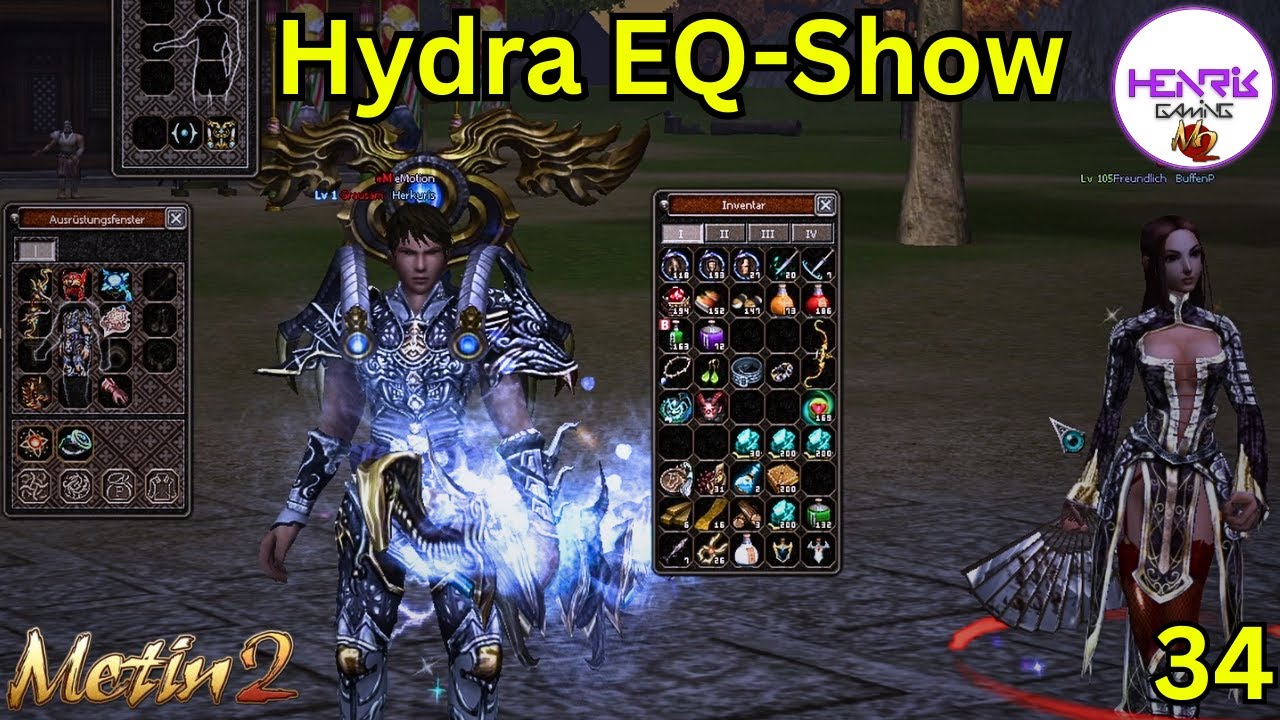 Hydra EQ-SHOW f&uuml;r Ninja in VWK! - Metin2 DE RUBY [Chimera]