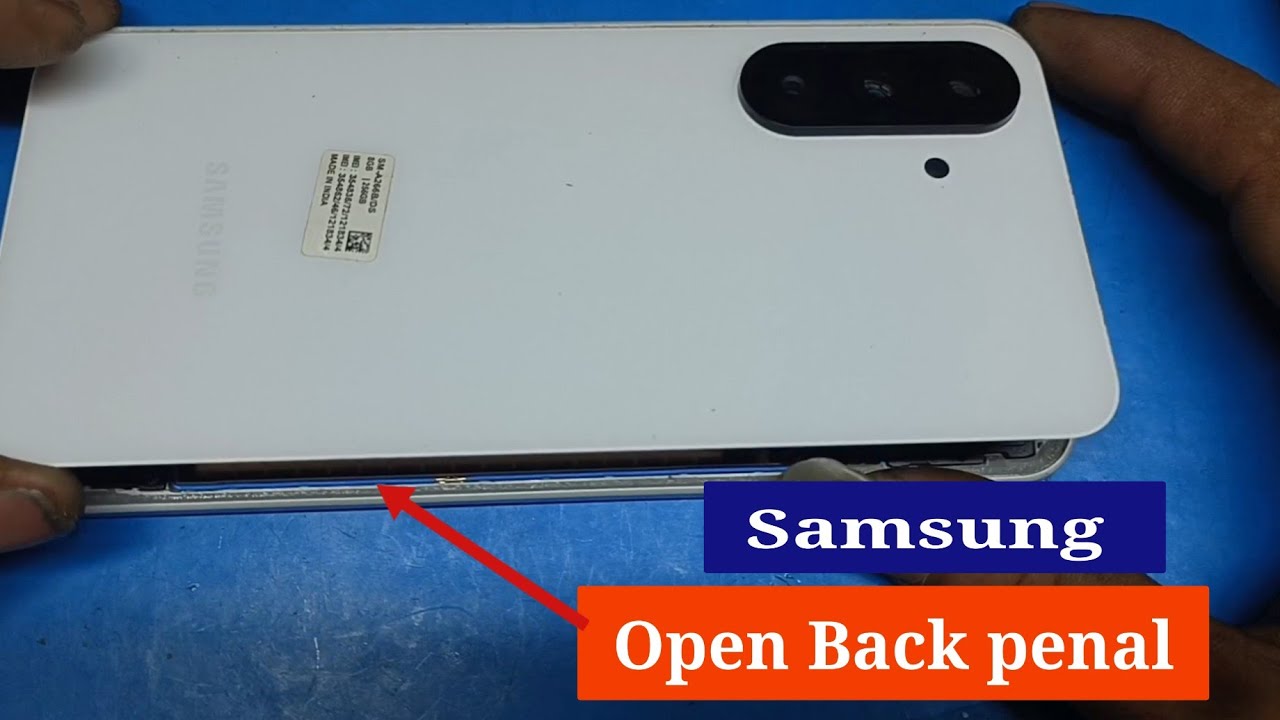 Samsung A26 5G (A266B) Open Back penal ||how to open phone || #repair #opening #open #motofrp 
