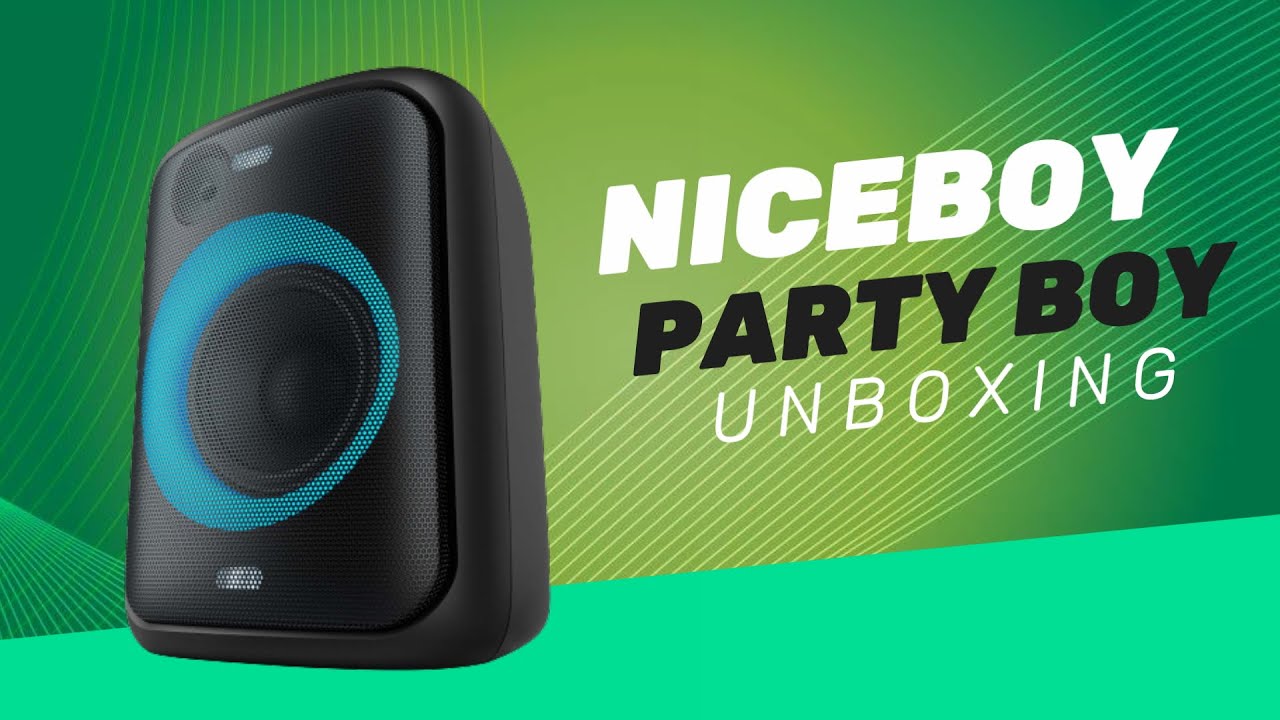 Nejlepší reprák na párty 📦 NICEBOY PARTY BOY