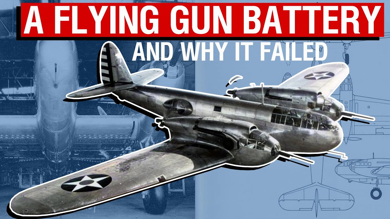 The Flying Gun Battery That Tried To Kill Its Crew | Bell YFM-1 Airacuda [Aircraft Overview #28]