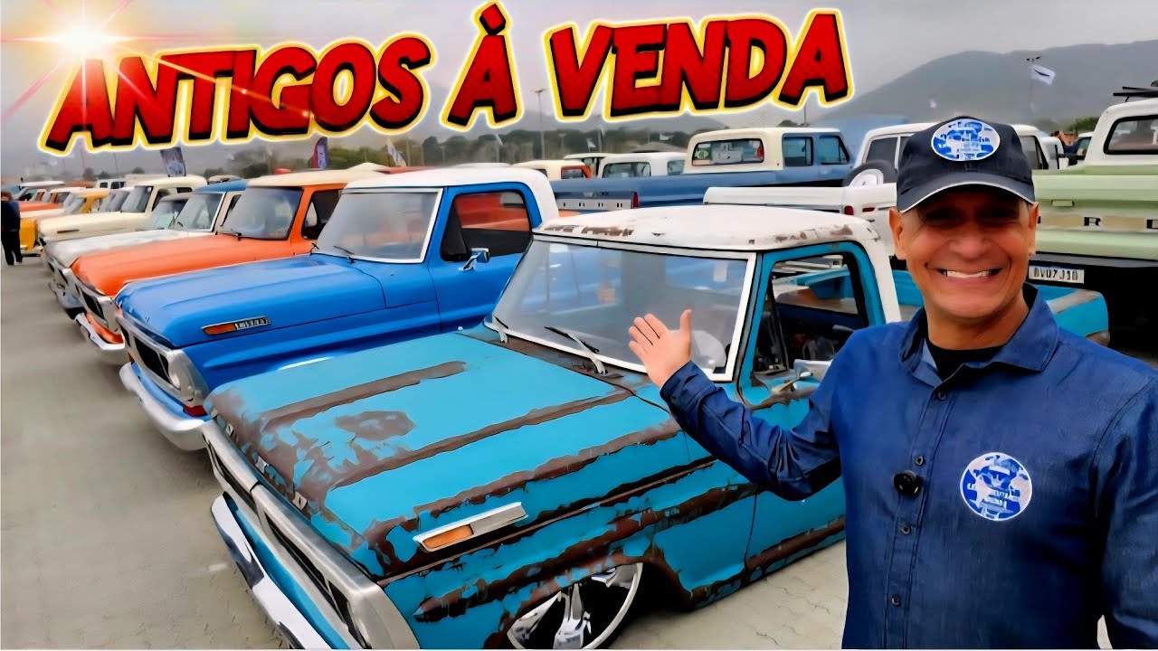 MAR DE CARROS À VENDA. PREÇOS NA TELA no SCCUSTOMSHOW. #carrosantigos #vendadecarro #carrosavenda