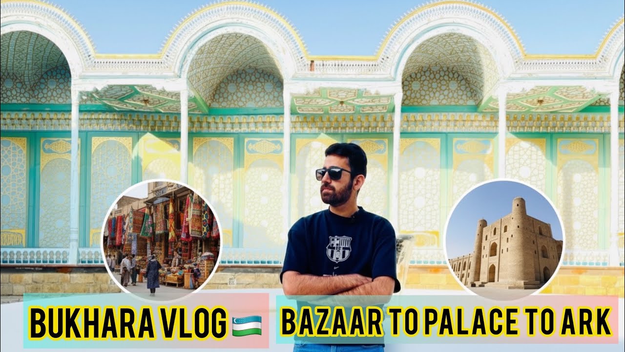 A Day in Ancient Bukhara🇺🇿 | Bazaar to Palace to ARK 🕌 + The BEST OSH 🍽️ #dailyvlog #travelvlog 