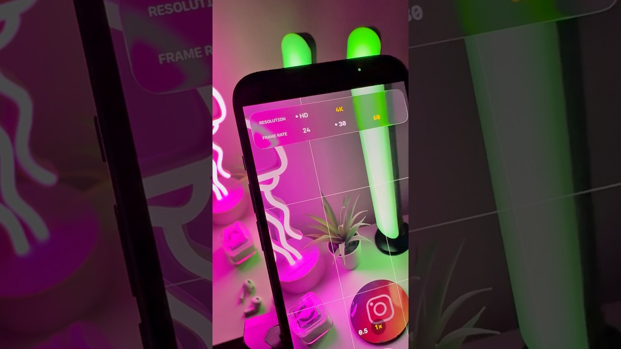 How to capture high quality videos on iphone ⚙️ #ios26