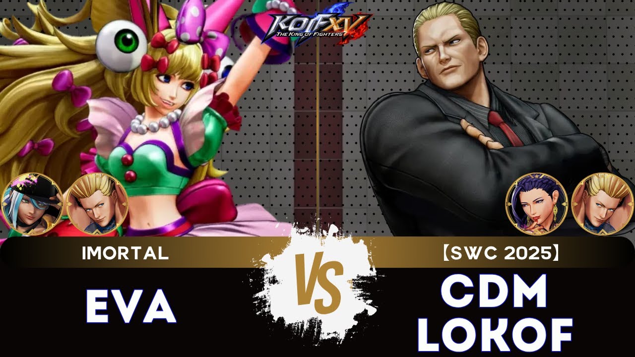 KOF XV🎞️EVA (Benimaru/Sylvie/Isla) vs CDM LOKOF (Geese/Luong/Benimaru)🎞️Replay Match - 10/25