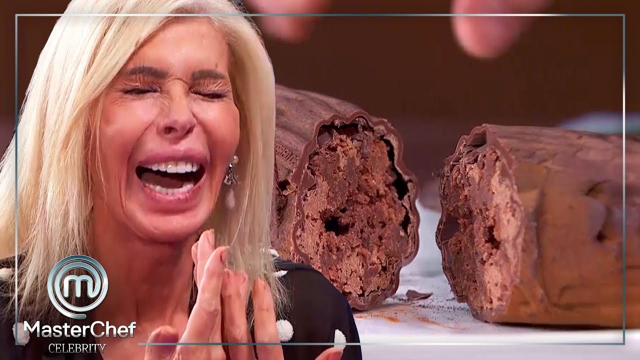 ¡¡NO LE QUITA EL MOLDE DE SILICONA!! Bibiana presenta así su postre | MasterChef Especial Navidad
