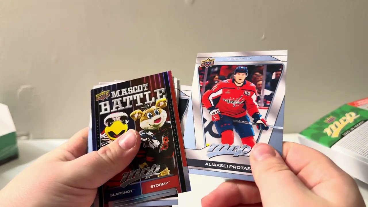 Father and Son Open Upper Deck NHL Cards! Box #1 