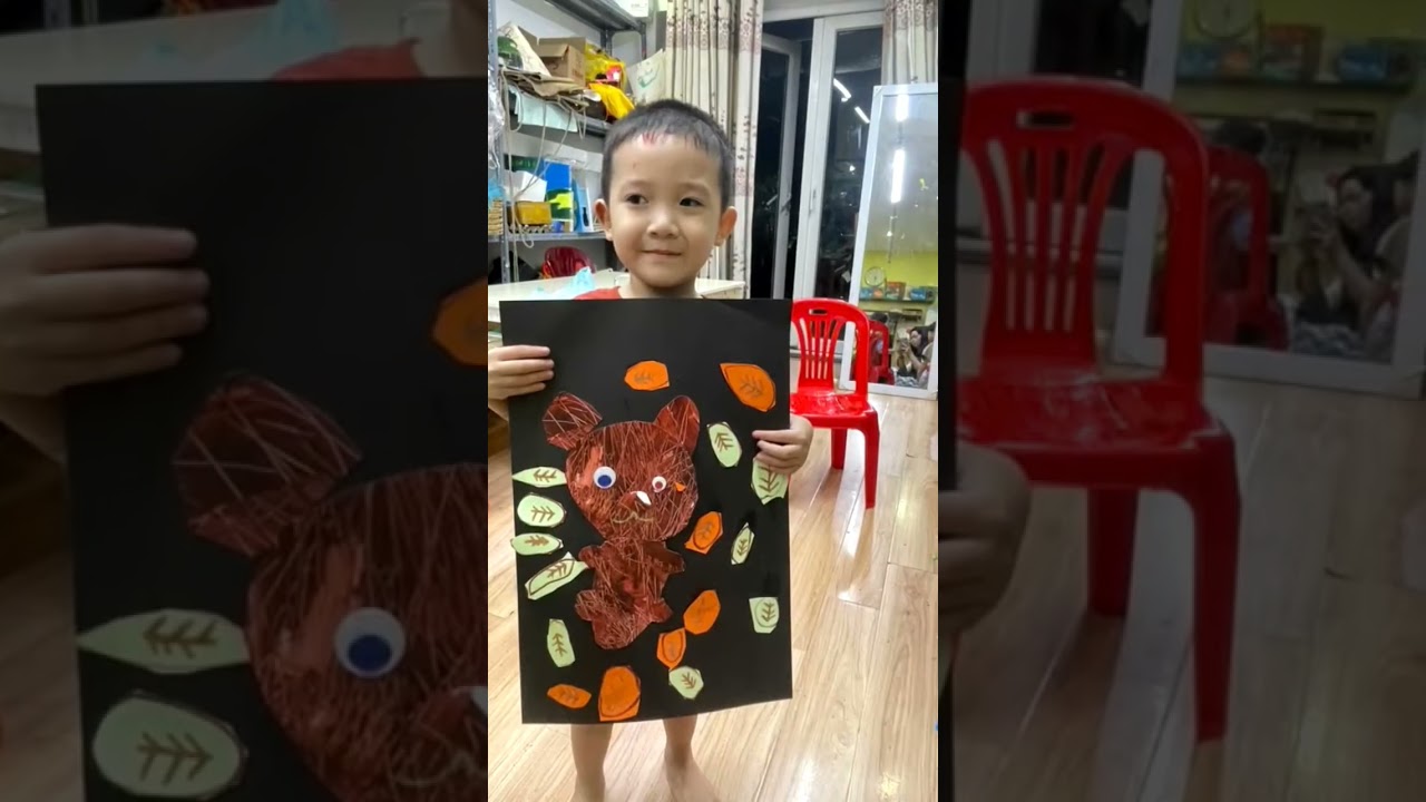 Lớp vẽ đa chất liệu Melody #hocvechobe #hocmythuat #melodymusicandarts #maunuoc
