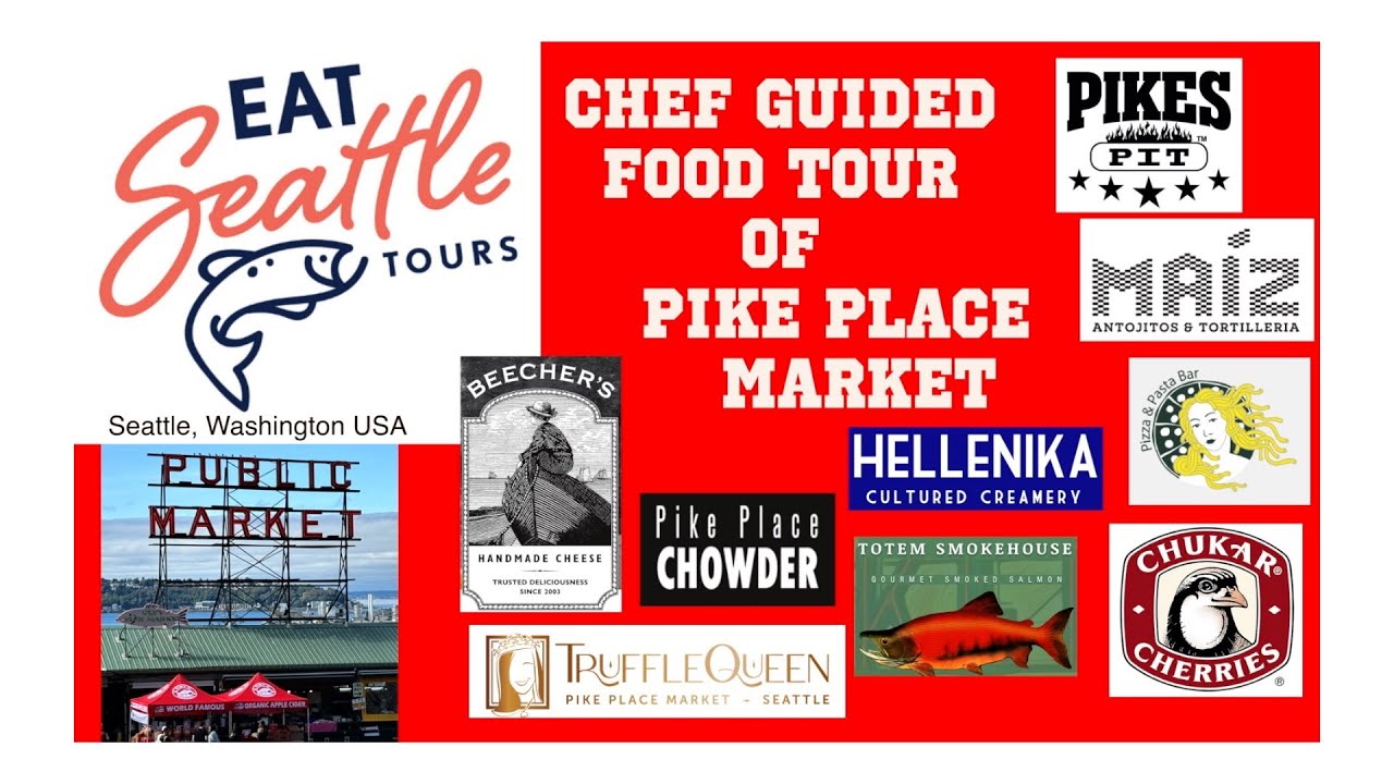 What to eat at Pike Place Market  #EatSeattleTours