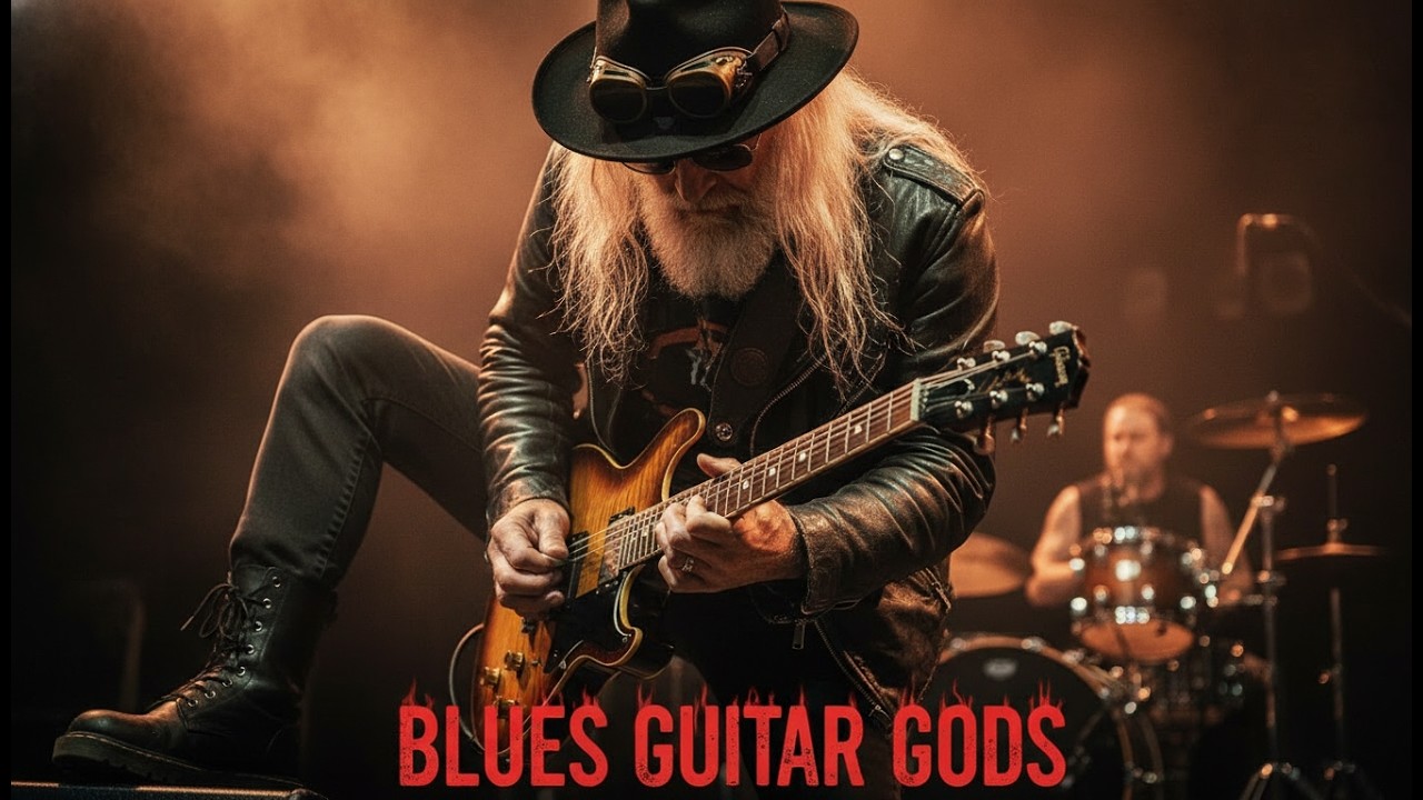 Eric Clapton, Jimi Hendrix, BB King, Muddy Waters – Deep Soul Classic Blues Rock Guitar Legends