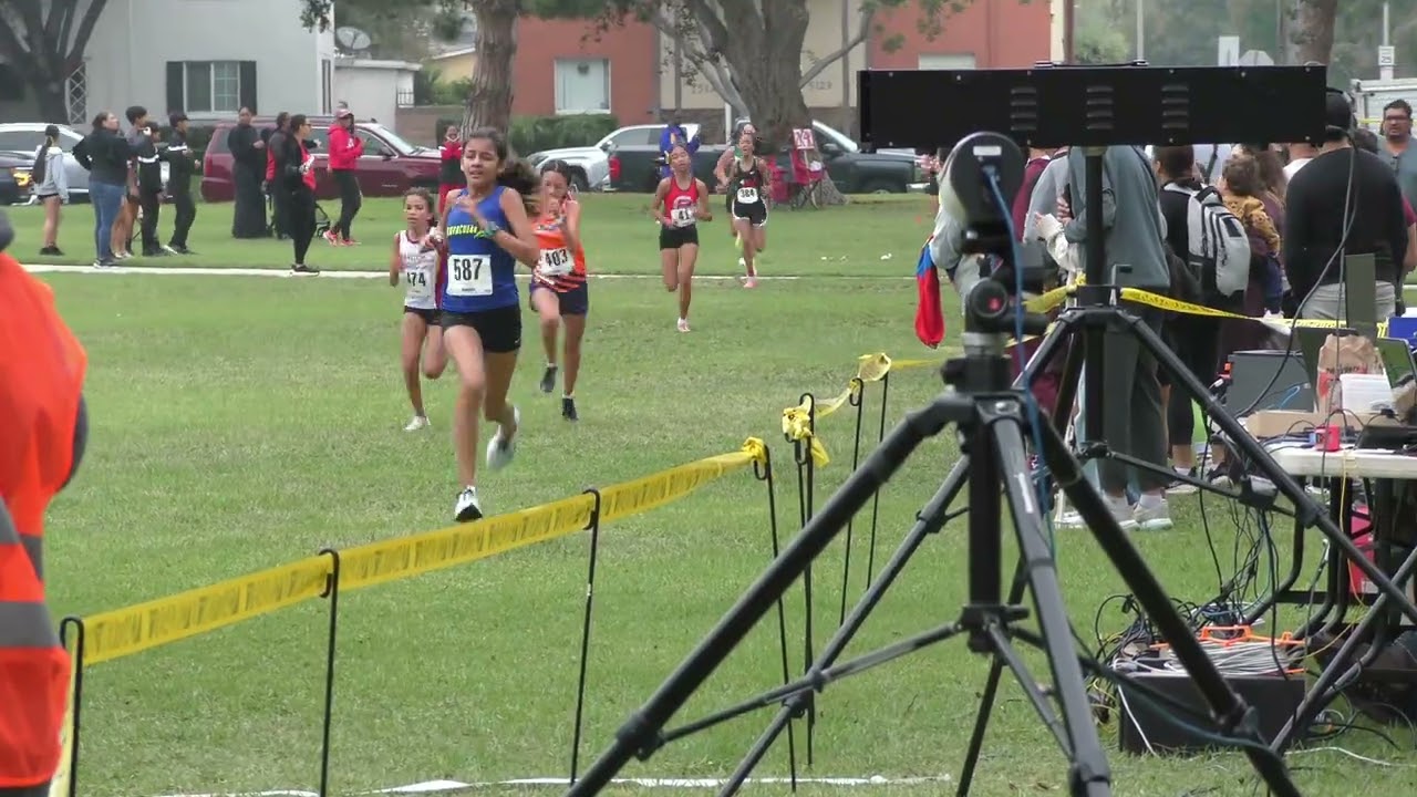 2025 LA JETS XC Invitational Girls 11-12 Division 3K @ Heartwell Park LB