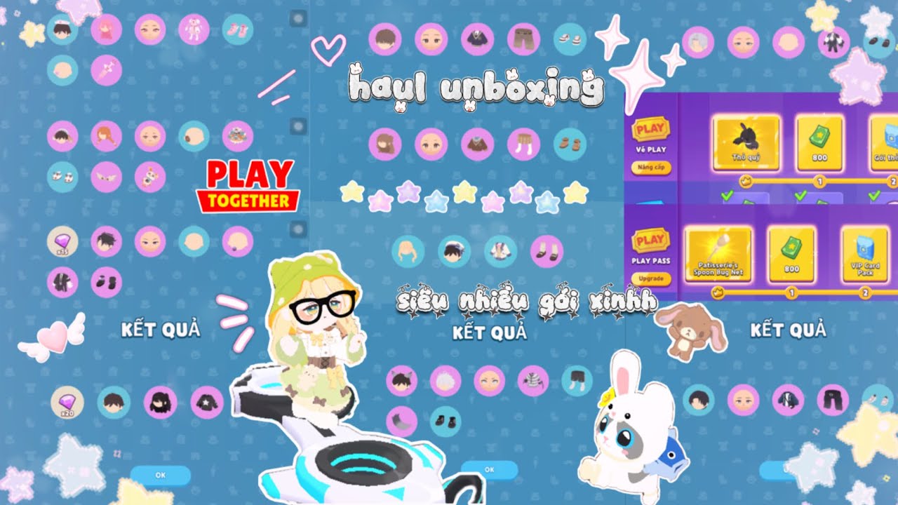 PLAY TOGETHER: UNBOXING GÓI SALE HOT HÒN HỌT CÙNG TŨN NHA 😋✨~ PLAY TOGETHER UNBOX PACKAGE 🔥