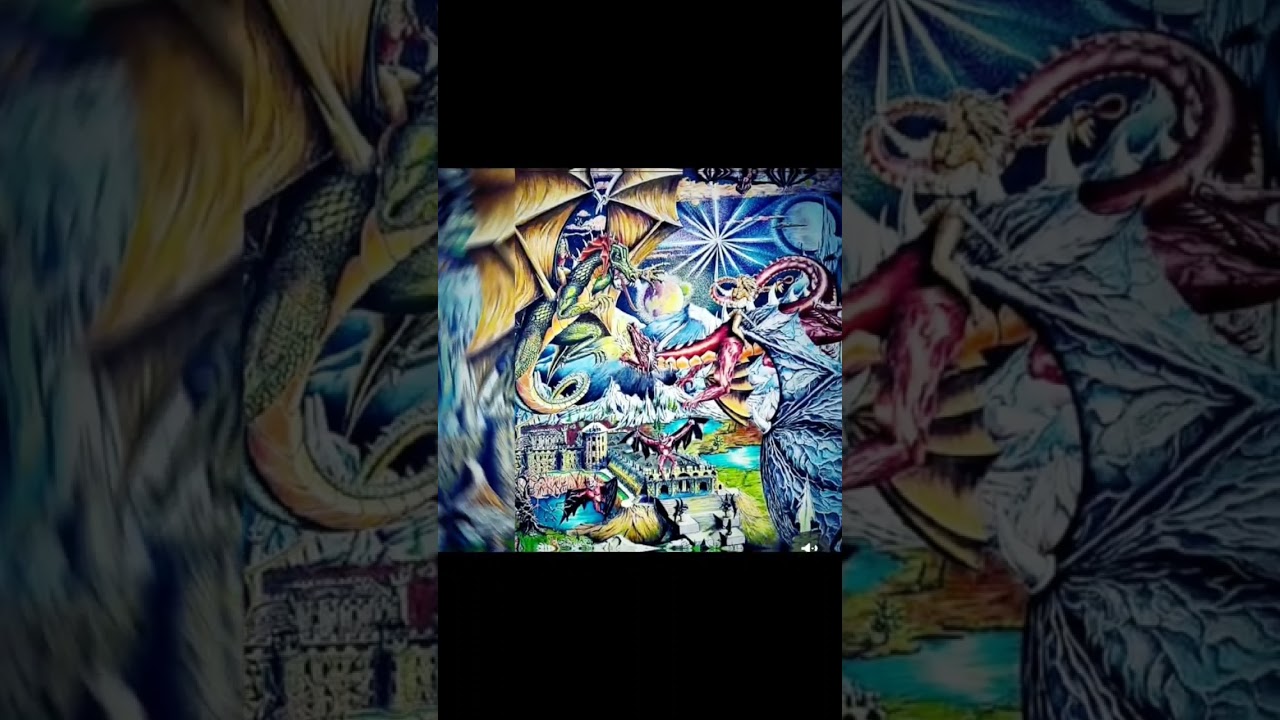 Fantasy Art Ink Drawing 