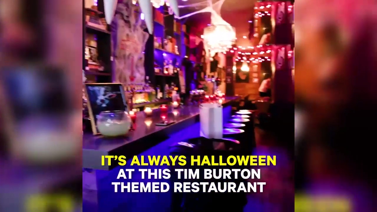 There is a Tim Burton's Themed Restaurant in Noho