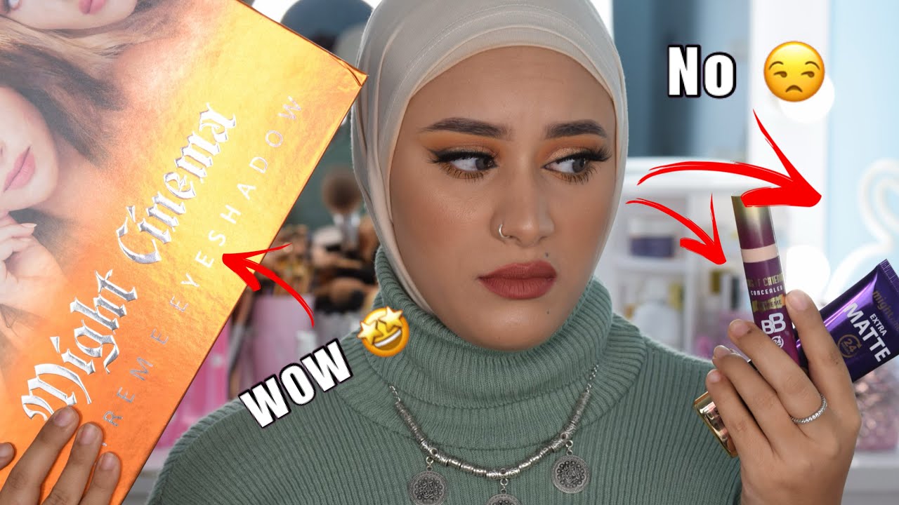 ريفيو كامل (بالصور) عن منتجات مايت سنيما الجديدة + مكياج كامل من اكبر باليت من مايت سنيما