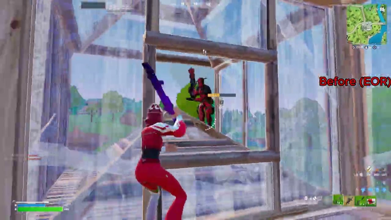 No edit on release vs with edit on release on Fortnite