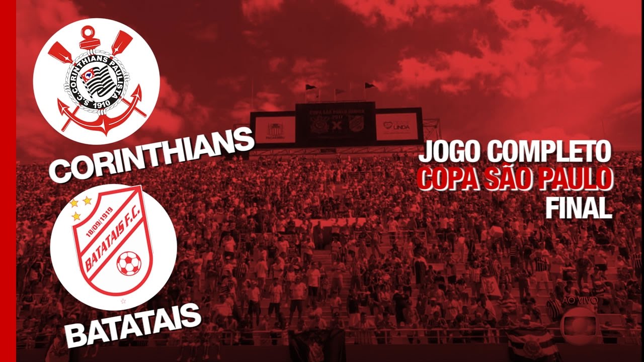 Jogo Completo - Corinthians x Batatais - Copa São Paulo - 25/01/2017