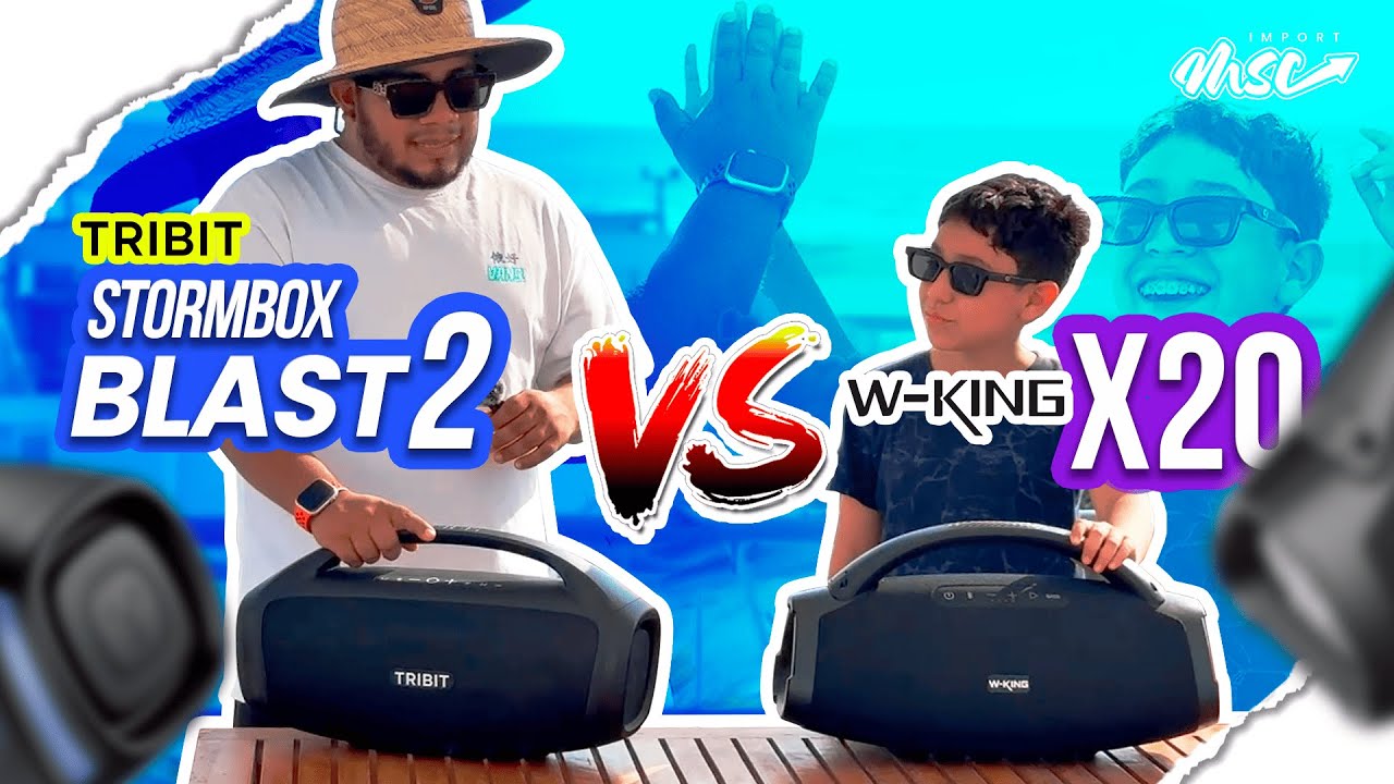 ¡Guerra de Bestias! Tribit Stormbox Blast 2 vs. W-King X20 ¿Cuál Suena Mejor?