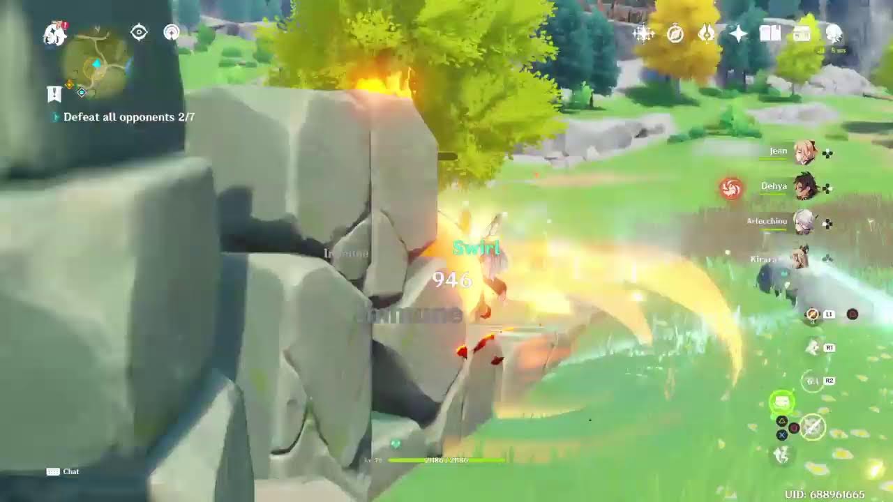 Geshin Impact - TEAM KITTY!!! Dominates !!!!