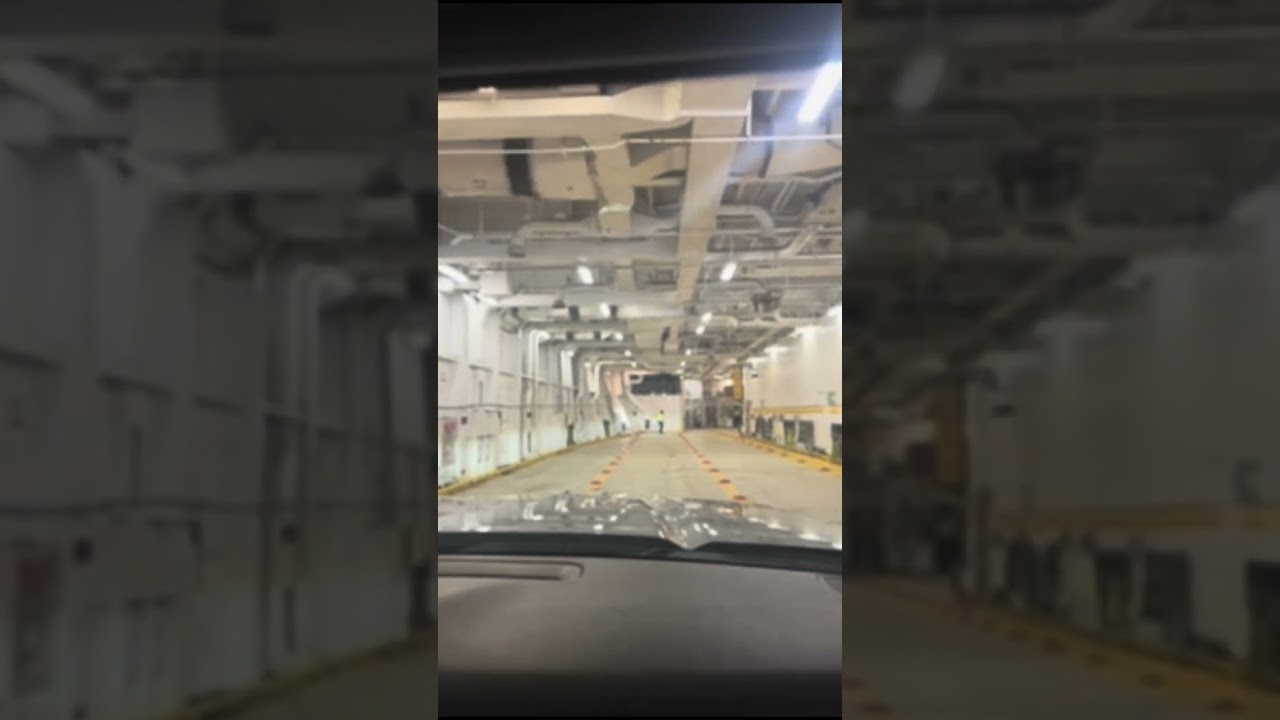 Loading on the Ferry.