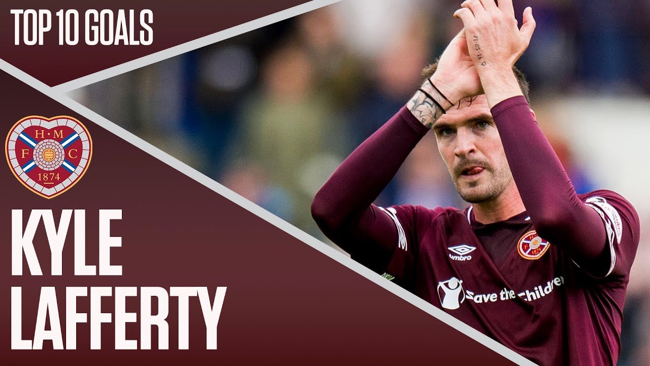 Kyle Lafferty  | Top Ten Hearts Goals | Ladbrokes Premiership