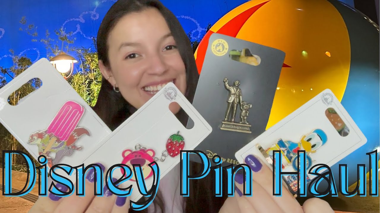 Disney Pin Haul from Tokyo Disney, Shanghai Disney, and Hong Kong Disney | Disney Pin Haul
