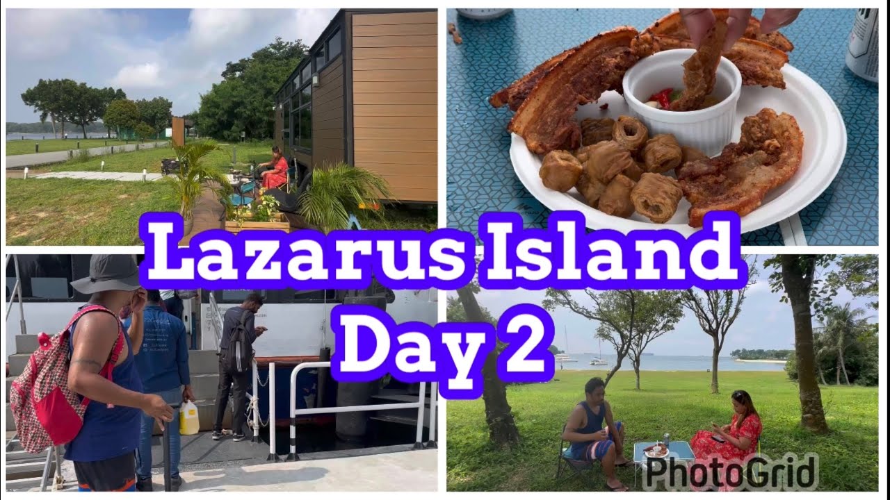 Lazarus Island Day 2! Breakfast at the #tinyhouse #outdoorcooking #lazarusisland & Back to the City