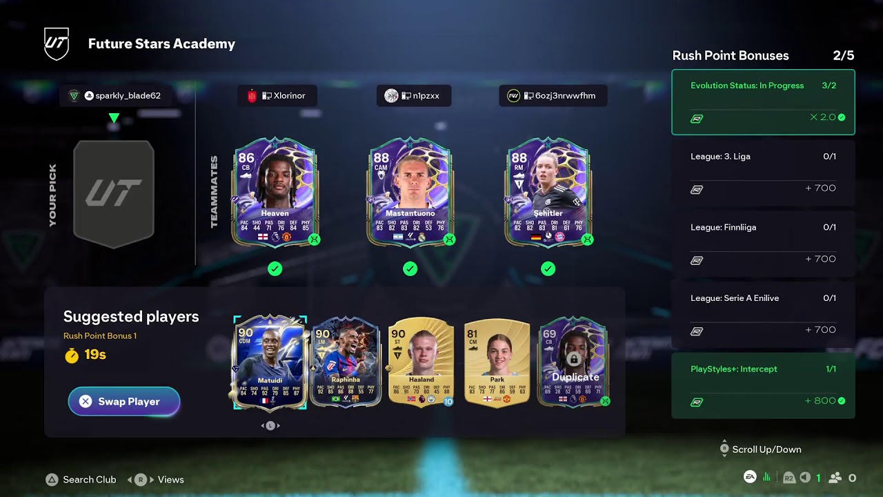 Ultimate team 