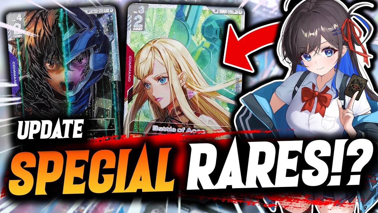 Update! NEW SP RARITY in Gundam Card Game GD03 Steel Requiem!