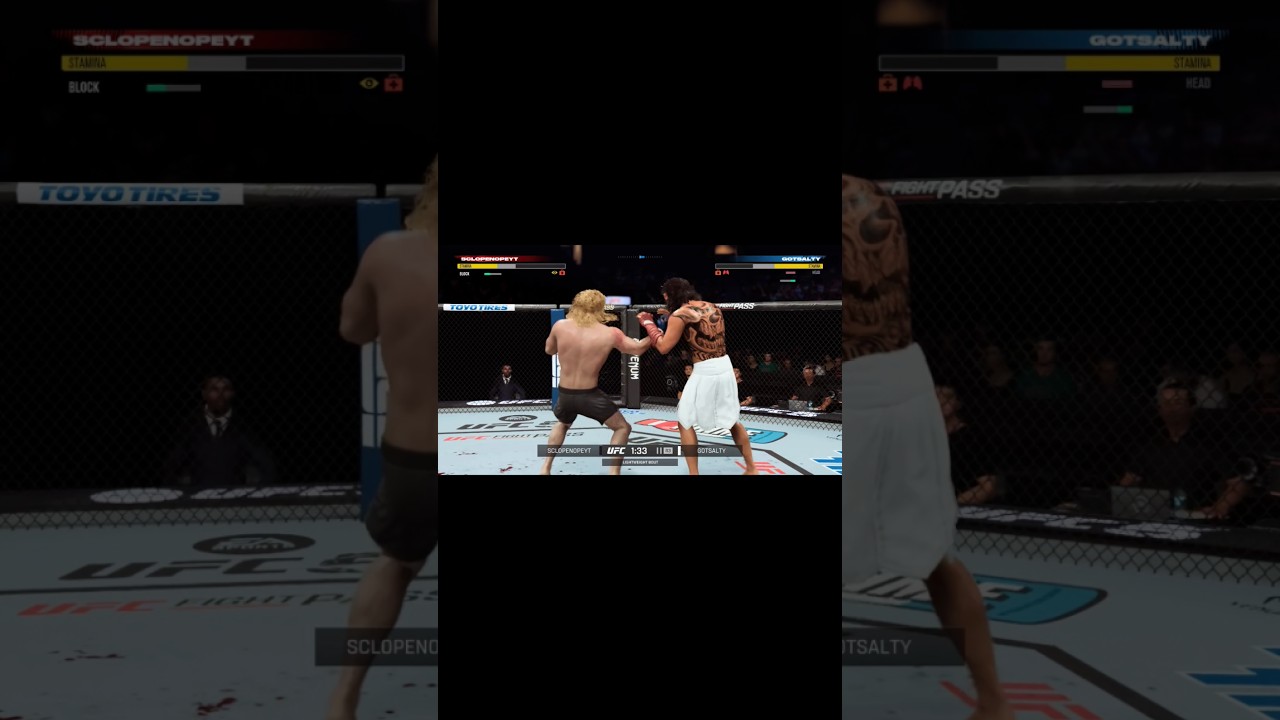 Sore loser rage quits after getting Ko'd in my UFC 5 Online Career 