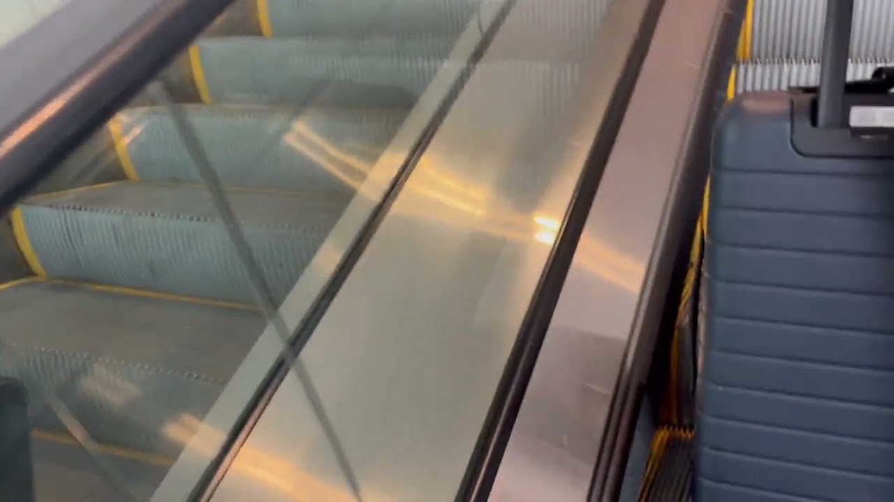 KONE Shuttle Bus Escalators at Houston Busch Intercontinental Airport Terminal B - Houston TX