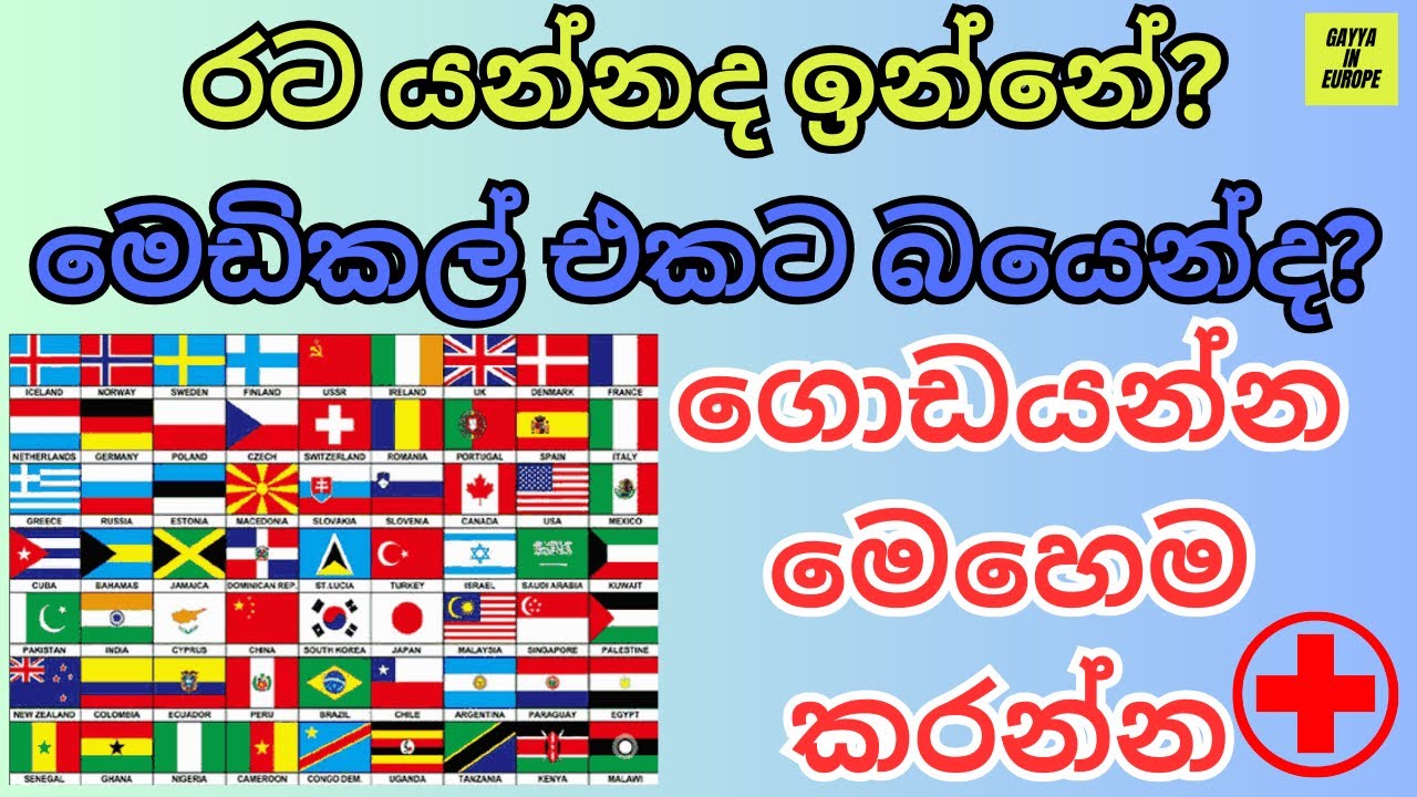 මෙඩිකල් රිපෝට් | මෙඩිකල් පාස් වෙමු | Information About Foreign Medical | How to Ready For Medical