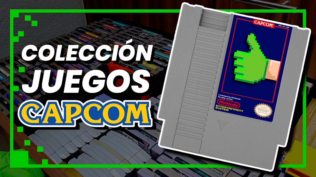 La MEJOR Colección de Nintendo (NES) | Juegos de CAPCOM | Cartuchos de etiqueta morada - elrafias