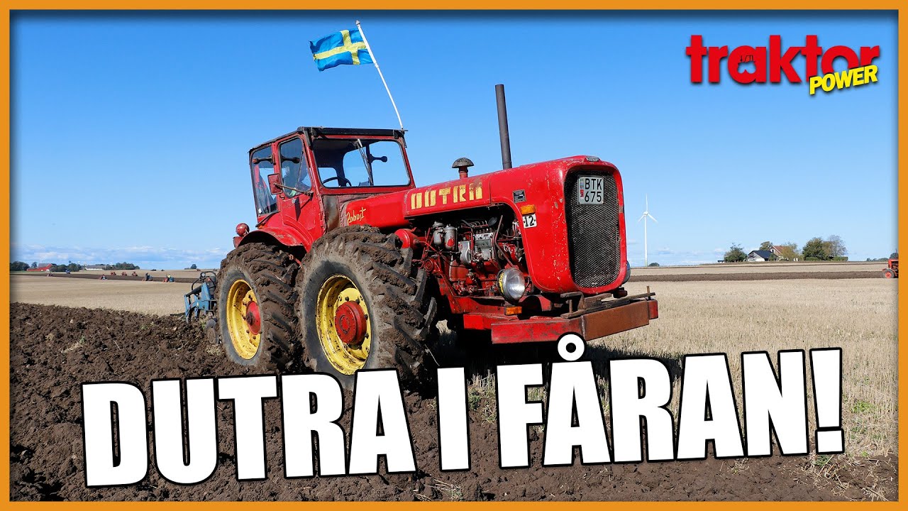 RUBUSTA VETERANTRAKTORER V&Auml;NDER JORD &ndash; Veteranpl&ouml;jning i Remmarl&ouml;v del 1 av 2